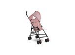 Lorelli Kinderwagen Buggy Vaya verstellbares Sonnendach, klappbar, Fußstütze rosa