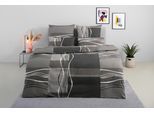 Bettwäsche OTTO HOME "Kelian", grau (anthrazit, grau), B/L: 200cm x 200cm, 1 Stk., 2 Stk., Linon, B/L: 80cm x 80cm & 80cm x 80cm, 3, Linon, Obermaterial: 100% Baumwolle, Bettwäsche, Bettwäsche, in verschiedenen Qualitäten, gemusterte Bettwäsche