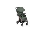 Kikkaboo Kinderwagen, Buggy Eden bis 22 kg Federung Regenschutz zusammenklappbar dunkelgrün