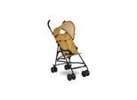 Lorelli Kinderwagen Buggy Vaya verstellbares Sonnendach, klappbar, Fußstütze gelb