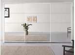 Kleiderschrank OTTO HOME "Mehrzweckschrank Aktenschrank Möbel Mietswohnung Schlafzimmer OTELI", weiß (alpinweiß), B:368cm H:233cm T:68cm, Holzwerkstoff, Schränke, Kleiderschrank, inkl. Passepartout optional mit Beleuchtung MADE IN GERMANY