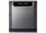 BAUKNECHT Unterbaugeschirrspüler "BUC 3B+26 X", Energieeffizienz: E, silber (edelstahlfarben), B:60cm H:85cm T:60cm, Geschirrspüler, ActiveDry – automatische Türöffnung für perfekt getrocknetes Geschirr, Unterbaugeschirrspüler