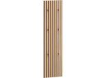 Garderobenpaneel WELLTIME "Katta, Hakenpaneel, Made in Germany, B: 24 cm", braun (akustikprint), B:24,5cm H:109cm T:2,6cm, Holzwerkstoff, Garderobenpaneele, Garderobenpaneel, Solide Verarbeitung - Dieses Produkt ist in Deutschland gefertigt