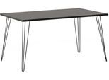 Ablagetisch SCHILDMEYER "Fynn, Ablagetisch, Made in Germany", grau (basaltgrau, schwarz, 80,0), B:140cm H:74cm T:80cm, Tische, Ablagetisch, Solide Verarbeitung - Dieses Produkt ist in Deutschland gefertigt