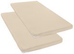 Spannbettlaken OTTO HOME "Topper Basic, in Gr. 90x200, 140x200 oder 180x200 cm", natur, B:90cm L:200cm, Microfaser-Jersey, Obermaterial: 100% Polyester, Bettlaken, Spannbettlaken, Baumwolle, Matratzen bis 8 cm Höhe, Bettlaken, Spannbetttuch, Laken