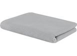 Wohndecke SETEX "Waffeldecke", grau (silbergrau), B:150cm L:200cm, Baumwolle, Wohndecken, Wohndecke, aus Waffelpiqué, auch als Tagesdecke geeignet, Kuscheldecke