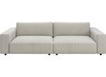 Big-Sofa MUSTERRING "MR Lucia, puristischer Luxus von Musterring", beige (light, grau), B:292cm H:81cm T:124cm, 88% Polyester, 12% Polyacryl, Sofas, Big-Sofa, Erstklassige Kammerkissen, weiche Polsterung & zeitloser Look