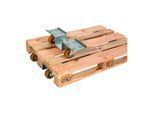 HMH Europaletten-Roller Set ø 100mm Alu PU ; E. S. B. (EUPAROC-0C9)