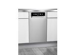BAUKNECHT Unterbaugeschirrspüler "BK4UC11BS7A0X", Energieeffizienz: C, silber (edelstahl), B:44,8cm H:82cm T:59cm, Geschirrspüler, Doppelter Komfort – mit Besteckschublade und zusätzlichem Besteckkorb, Unterbaugeschirrspüler