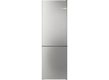 BOSCH Kühl-/Gefrierkombination "KGN362LAF", Energieeffizienz: A, silber (silberfarben), Rechtsanschlag, wechselbar, Kühlschränke, Länger frisch dank VitaFresh XXL & kein Abtauen mehr, Kühl-/Gefrierkombination