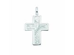 Kettenanhänger ADELIA´S "Kreuzanhänger 925 Silber", silber, Schmuckanhänger, Damen, Silber 925 (Sterlingsilber), Kettenanhänger, Silberanhänger Kreuz