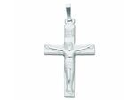 Kettenanhänger ADELIA´S "Kreuzanhänger 925 Silber", silber, Schmuckanhänger, Damen, Silber 925 (Sterlingsilber), Kettenanhänger, Silberanhänger Kreuz
