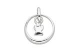 Kettenanhänger ADELIA´S "Engelanhänger 925 Silber mit Zirkonia", silber, Schmuckanhänger, Damen, mit Zirkonia, Silber 925 (Sterlingsilber), Kettenanhänger, Silberanhänger Engel