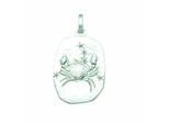 Sternzeichenanhänger ADELIA´S "Sternzeichen Anhänger Krebs 925 Silber", silber, Schmuckanhänger, Damen, Krebs, Silber 925 (Sterlingsilber), Silberanhänger Krebs