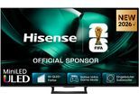 HISENSE QLED-Fernseher "50U7DSE", Energieeffizienz: E (A-G), schwarz, dunkelgrau, 50 ″, Fernseher