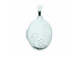 Kette mit Anhänger ADELIA´S "Damen 925 Silber Medaillon Anhänger", silber, Halsketten, Damen, Silber 925 (Sterlingsilber), Schmuckset - Set mit Halskette
