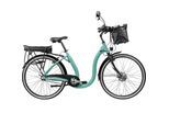 E-Bike TRETWERK "Linea" Gr. 48, grün, Elektrofahrräder, 48cm, 28 Zoll (71,12cm), tiefer Einstieg