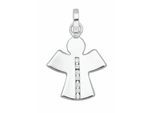 Kettenanhänger ADELIA´S "Engelanhänger 925 Silber mit Zirkonia", silber, Schmuckanhänger, Damen, mit Zirkonia, Silber 925 (Sterlingsilber), Kettenanhänger, Silberanhänger Engel