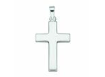 Kette mit Anhänger ADELIA´S "Damen & Herren 925 Silber Kreuz Anhänger", silber, Halsketten, Damen, Silber 925 (Sterlingsilber), Schmuckset - Set mit Halskette