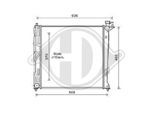 DIEDERICHS Kühler, Motorkühlung dcm3719 für KIA