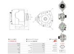 AS-PL Generator a6112 für TOYOTA