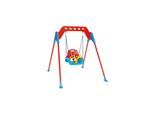 Pilsan Babyschaukel Swing 07968 mit Metallrahmen, Rückenlehne, abnehmbarer Bügel in blau