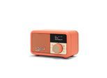 ROBERTS Revival Petite 2 pop orange DAB+ Radio (Wecker, Bluetooth, mit Akku, USB, tragbar)