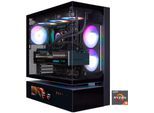 COUGAR Gaming-PC "CFV235 Vision", schwarz, Microsoft Windows 11 Home (64 Bit), 64 GB RAM 2.000 GB SSD, Desktop-PCs, Windows 11, DDR5 RAM