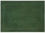 Badematte LACOSTE "»LLACOSTE«", vert, H:20mm, Baumwolle, Badematten, Badematte, hochwertige Badematte in Größe 55x80 cm