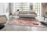 Teppich HANSE HOME "Sylla" Gr. 31, rot (ziegelrot), B:160cm H:5mm L:230cm, Polyester, Teppiche, Teppich, Orientalisch, Läufer, Vintage, Wohnzimmer, Schlafzimmer, Esszimmer