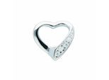 Kettenanhänger ADELIA´S "Anhänger 925 Silber mit Zirkonia", silber, Schmuckanhänger, Damen, mit Zirkonia, Silber 925 (Sterlingsilber), Kettenanhänger, Silberanhänger