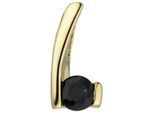Kettenanhänger JOBO "Saphir-Anhänger 12 mm", schwarz (blau, blau), Schmuckanhänger, Damen, Gelbgold 333, Kettenanhänger, 8 Karat 333 Gold mit Saphir