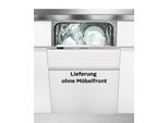 PRIVILEG vollintegrierbarer Geschirrspüler "PV2IC10BS7LA0", Energieeffizienz: C (A-G), silber (weiß), B:44,8cm H:82cm T:55,5cm, Geschirrspüler, Rapid 30' – Schnelles und effizientes Spülprogramm in nur 30 Minuten