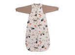 Babyschlafsack SCHLUMMERSACK "Schlafsack ohne Füßen 2.5 Tog", Baby, Gr. L: 150cm, bergtiere, Obermaterial: 100% Baumwolle CO., Schlafsäcke