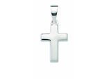 Kreuzkette ADELIA´S "Halskette - Kreuzkette mit Kreuz Anhänger aus 925 Silber", silber, Halsketten, Damen, Silber 925 (Sterlingsilber), Kreuzkette, Schmuckset mit bis 45 cm stufenlos verstellbarer 925 Silber Halskette