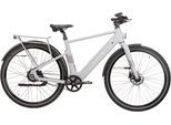 E-Bike VAUN "VAUN SKYLINE Diamant-Cityrad Bikes" Gr. 52, grau (cool gray matt, schwarz), Elektrofahrräder, 57cm, 28 Zoll (71,12cm), (mit integr. Akku), Elektrofahrrad für Alltag und Einkauf
