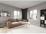Big-Sofa MUSTERRING "LUCIA Mega Sofa, hoher Sitzkomfort, Breite 252cm, Kontrastnaht", braun (hasel bax), B:252cm H:81cm T:124cm, Flachgewebe FLORIS (100% Polyester);Flachgewebe VALMONT (60% Baumwolle/ 40% Leinen);Microfaser CRONA (100% Polyester), Sofas, Big-Sofa, in vielen Qualitäten und 4 unterschiedlichen Nähten, 2,5-Sitzer