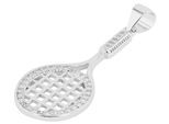 Kettenanhänger ADELIA´S "Anhänger aus 925 Silber mit Zirkonia", silber, Schmuckanhänger, Damen, Silber 925 (Sterlingsilber), Kettenanhänger, Ideal als Geschenk – dezent und elegant