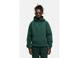 Hoodie DAILY COTTON "Daily Cotton Kapuzenpullover OVERSIZE HOODIE", Jungen, Gr. M, grün washed, Obermaterial: 100% Baumwolle CO., Sweatshirts Hoodie