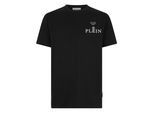 T-Shirt PHILIPP PLEIN "T-Shirt Rundhalsausschnitt Ss", Jungen, Gr. XXL, 02, schwarz, Stoff: 100% Baumwolle, Shirts T-Shirt