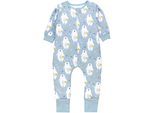 Babyschlafsack TUPTAM "Schlafsack mit Füßen Babyschlafsäcke mit Beinen und Ärmel" Gr. 104, eisbär mit stern, Schlafsäcke, Baby, L: 110cm, Obermaterial: 100% Baumwolle CO., L:110cm