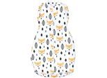 Pucksack TUPTAM "Pucksack Babay Schlafsack Pucksack Round" Gr. 0 bis 3M, wattiert 2.5 tog, füchse orange, Schlafsäcke, L: 62cm, Obermaterial: 100% Baumwolle CO., L:62cm