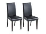 Livetastic Stuhl-Set, Schwarz, Holz, Textil, Füllung: Schaumstoff, eckig, 46x95x56.5 cm, Esszimmer, Stühle, Esszimmerstühle, Esszimmerstühle-Set