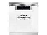 PRIVILEG teilintegrierbarer Geschirrspüler "PV2PC10BS7A0", Energieeffizienz: C, silber (weiß), B:44,8cm H:82cm T:55,5cm, Geschirrspüler, Rapid 30' – Schnelles und effizientes Spülprogramm in nur 30 Minuten, teilintegrierbarer Geschirrspüler