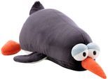 Kuscheltier NICI "Winter, Pinguin Jorge Thunder 45 cm liegend", grau, Plüschfiguren, KinderB:26cm H:16cm L:45cm, Kuscheltier, B:26cm H:16cm L:45cm