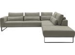 Ecksofa MUSTERRING "JustB PM100 Federkern & Kaltschaum, bequem, Breite 308cm, L-Form", beige (taupe), B:308cm H:88cm T:200cm, 85% Polyester, 15% Viskose, Sofas, Ecksofa