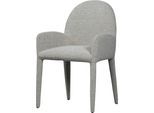 Esszimmerstuhl WOOOD "Elegance Bouclé-Bezug mit 3D-Melange-Effekt, H 83 x B 54 x T 57 cm", grau (grau, grau, grau), B:54cm H:83cm T:57cm, Polyester, Stühle, Esszimmerstuhl, Tragkraft 120 kg, fertig montiert geliefert, Gute Verschleißfestigkeit