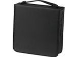 HAMA DVD-Hülle "CD Tasche, mit Hüllen zur Aufbewahrung von 208 CDs, DVDs und Blue-Rays", schwarz, CD, Hüllen, DVD-Hülle