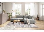 Ecksofa MUSTERRING "Lucia bequem, elegant & zeitlos, elegante Sofa ohne Armlehnen", grau, B:304cm H:81cm T:224cm, 100% Polyester, Sofas, Ecksofa, mit großem Longchair, verschiedene Farben, B304 x T224 cm