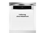 PRIVILEG teilintegrierbarer Geschirrspüler "POB ECO D541 X", Energieeffizienz: C, silber (schwarz), B:60cm H:82cm T:56cm, Geschirrspüler, Fast&Clean 28’ – das effektive Reinigungsprogramm unter 28 Minuten, teilintegrierbarer Geschirrspüler